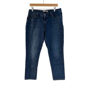 Signature by Levi Strauss Gold Mid Rise Slim Boyfriend Jeans Women Size 12 W31